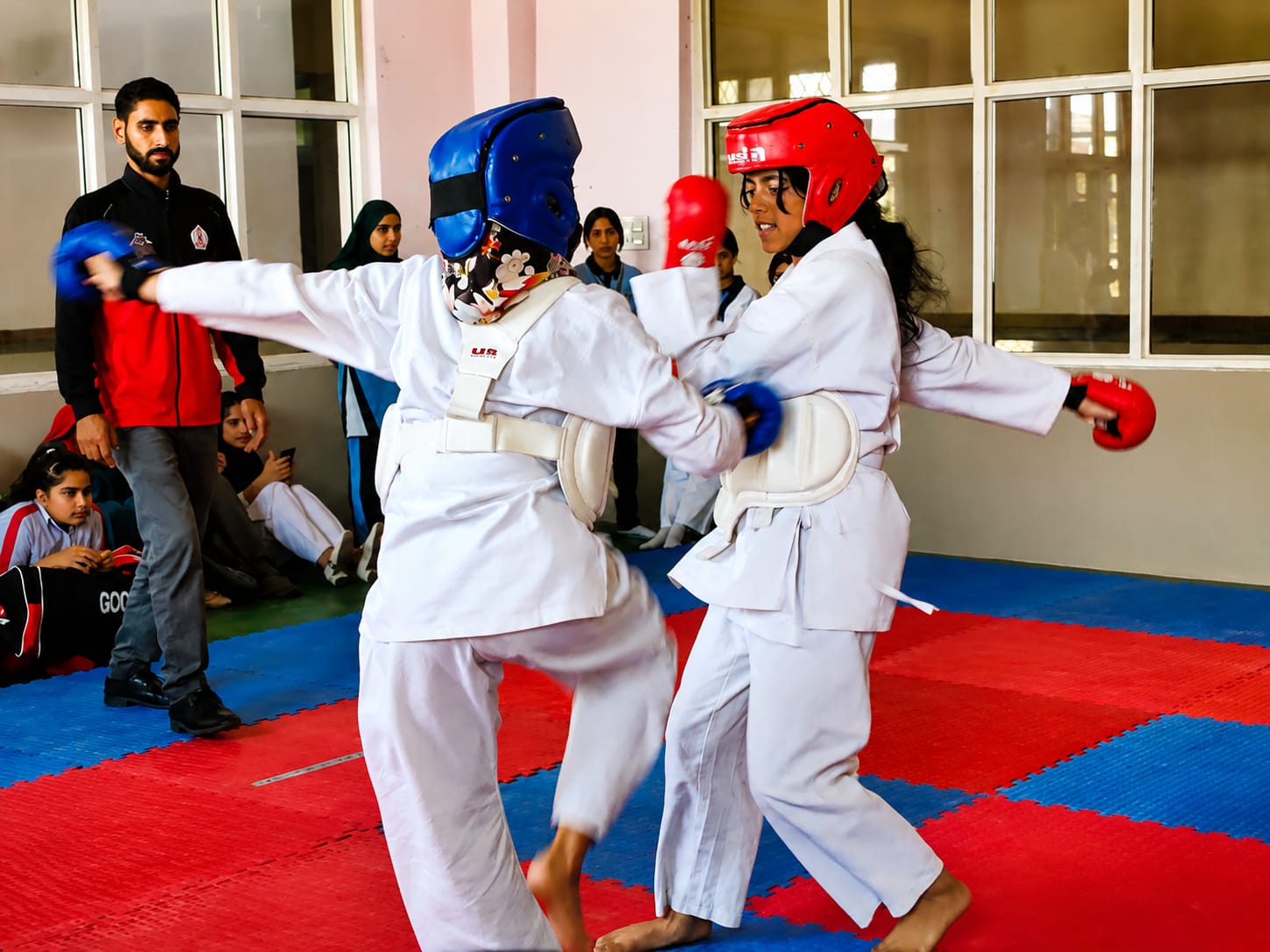 'Girls Shine Bright in Karate, Badminton at Baramulla'