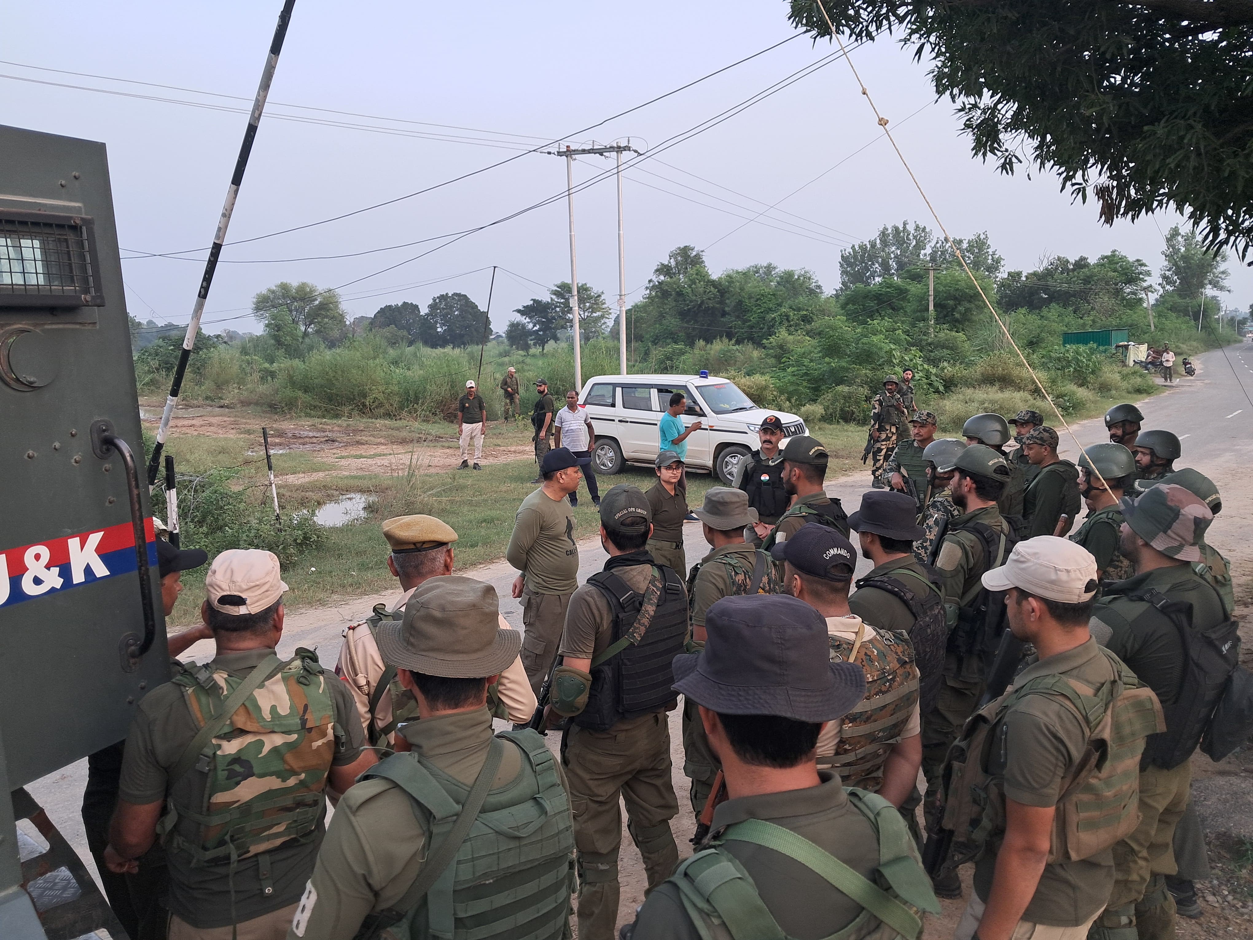'Joint search operation carried out in Samba border'