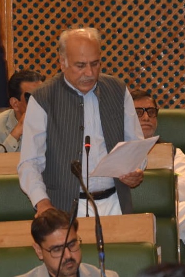 'Autumn Session: Hasnain Masoodi presents House Committee Report'