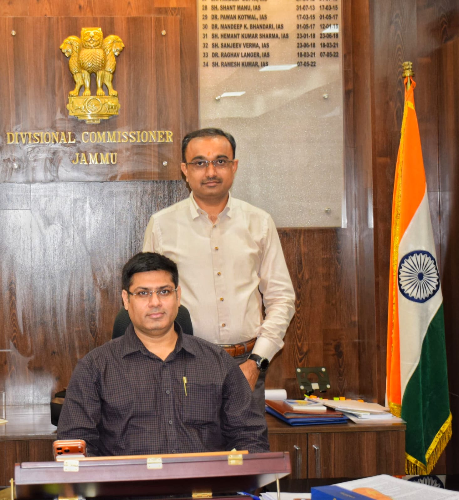 'Dr Vikas Kundal takes over as Divisional Commissioner Jammu'