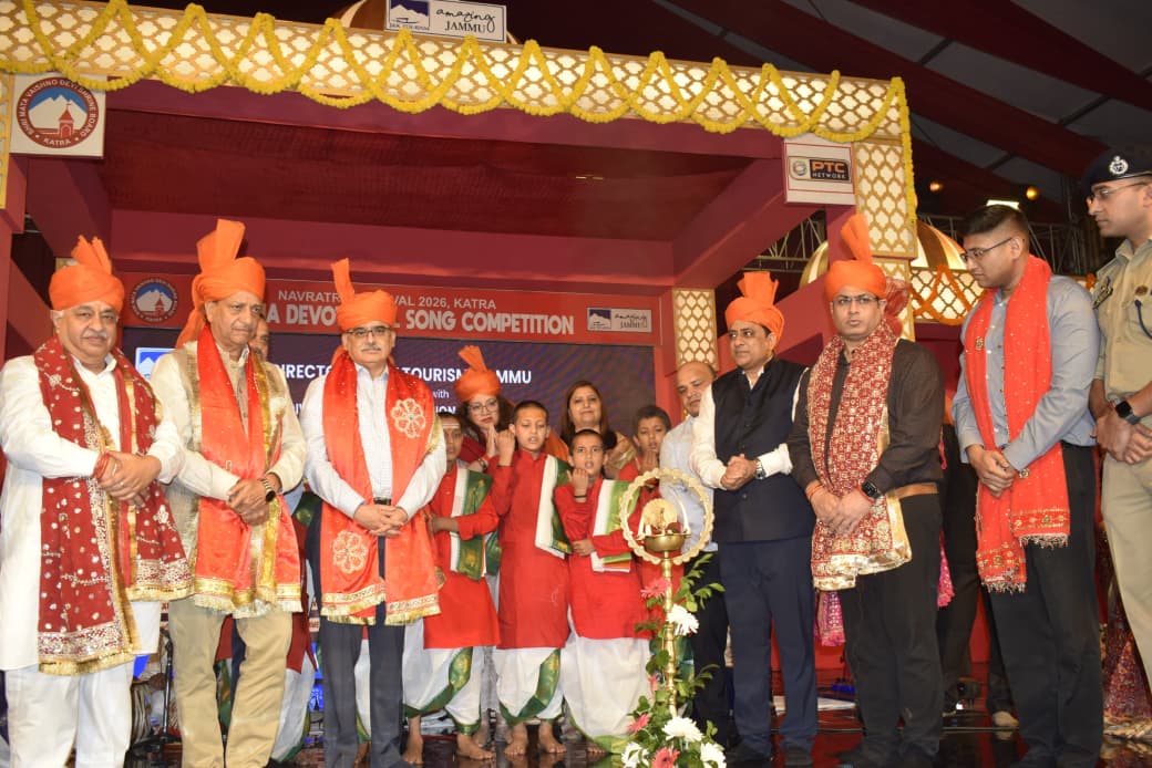 Chief Secretary Atal Dulloo inaugurates Navratra Festival 2026 at Katra