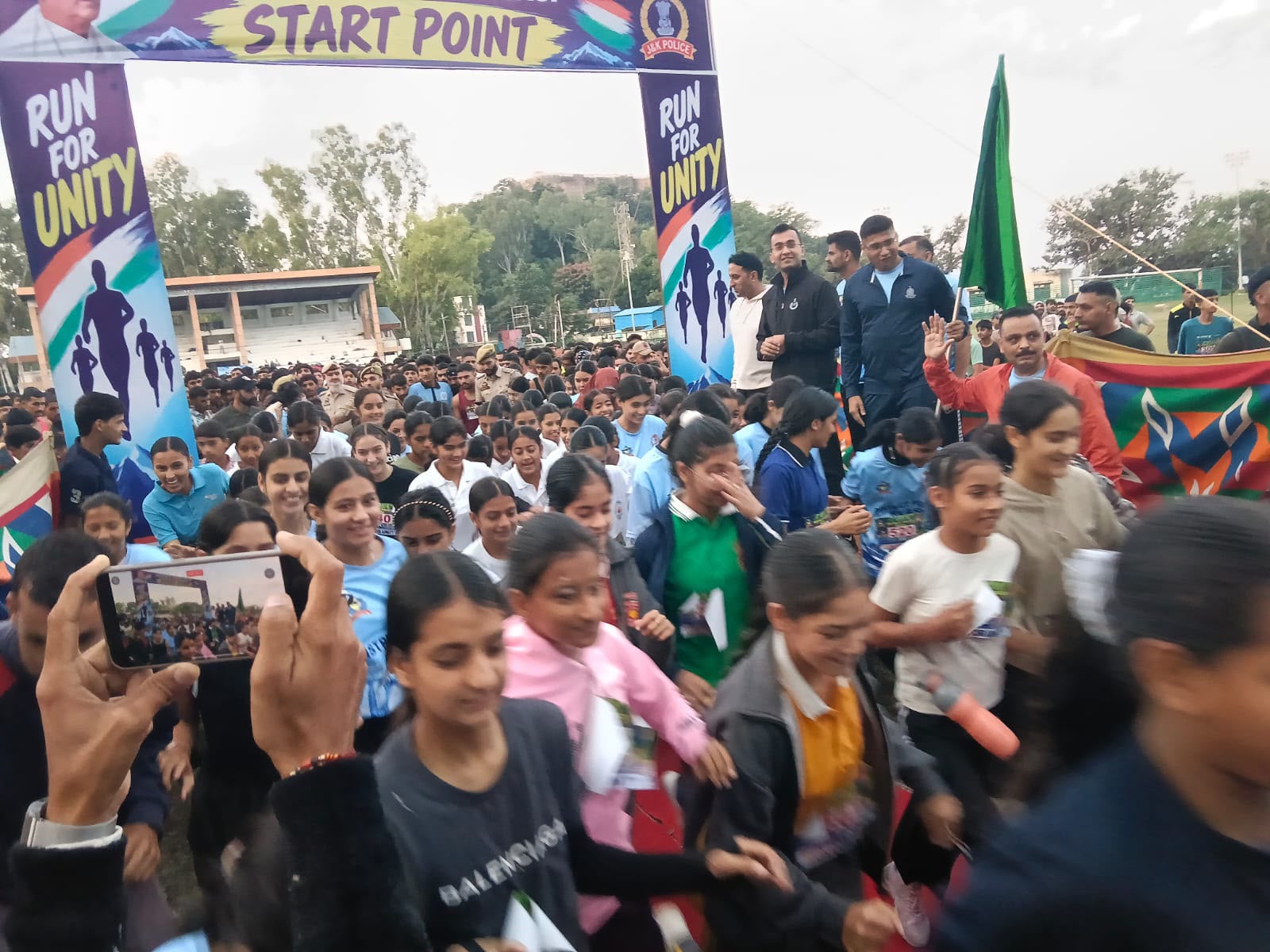 REASI POLICE ORGANISES 5 KM RUN FOR UNITY TO COMMEMORATE BIRTH ANNIVERSARY OF SARDAR PATEL