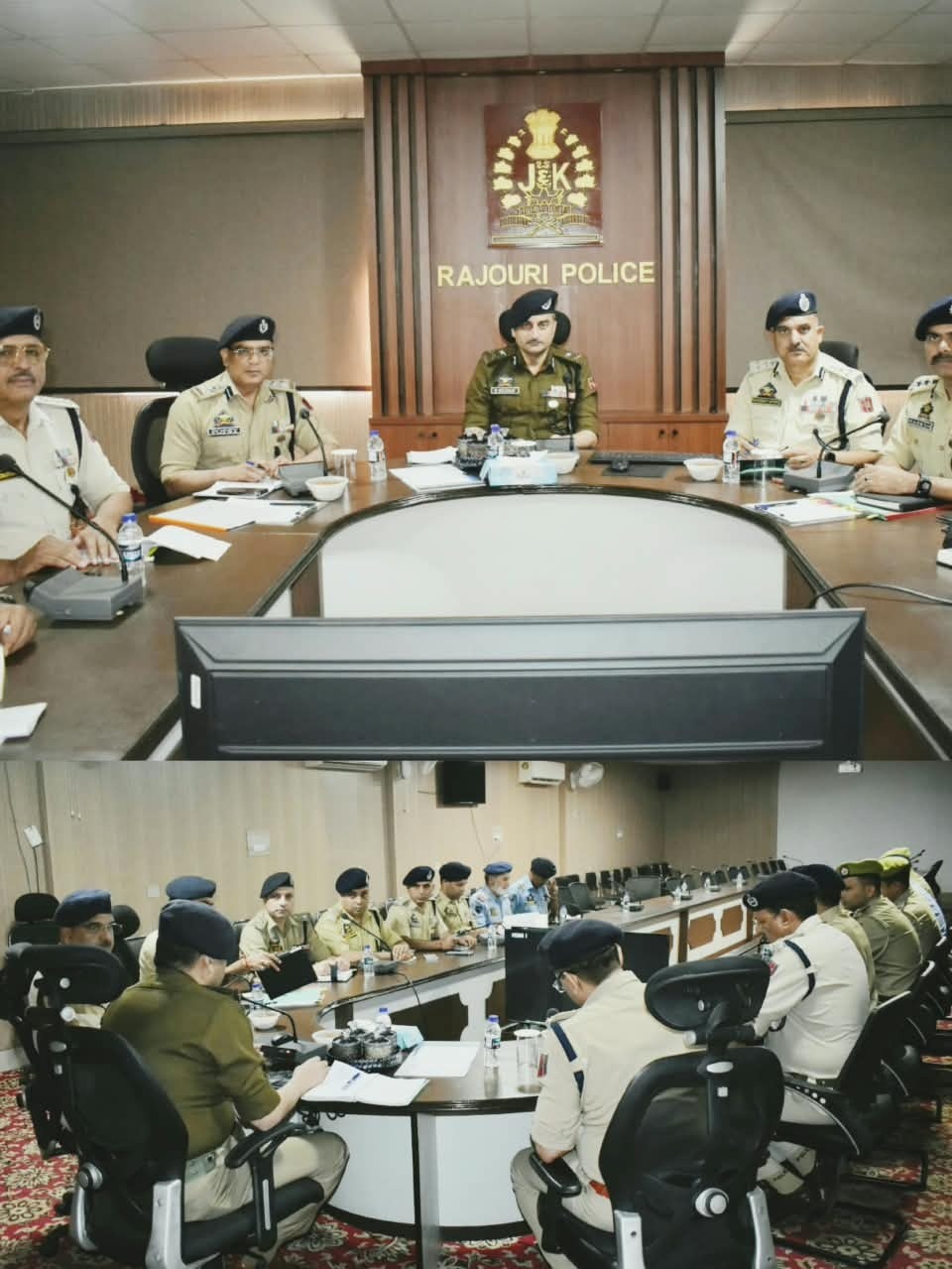 IGP Traffic J&K chairs joint coordination meeting at DPL Rajouri to strengthen Road Safety, Traffic Management