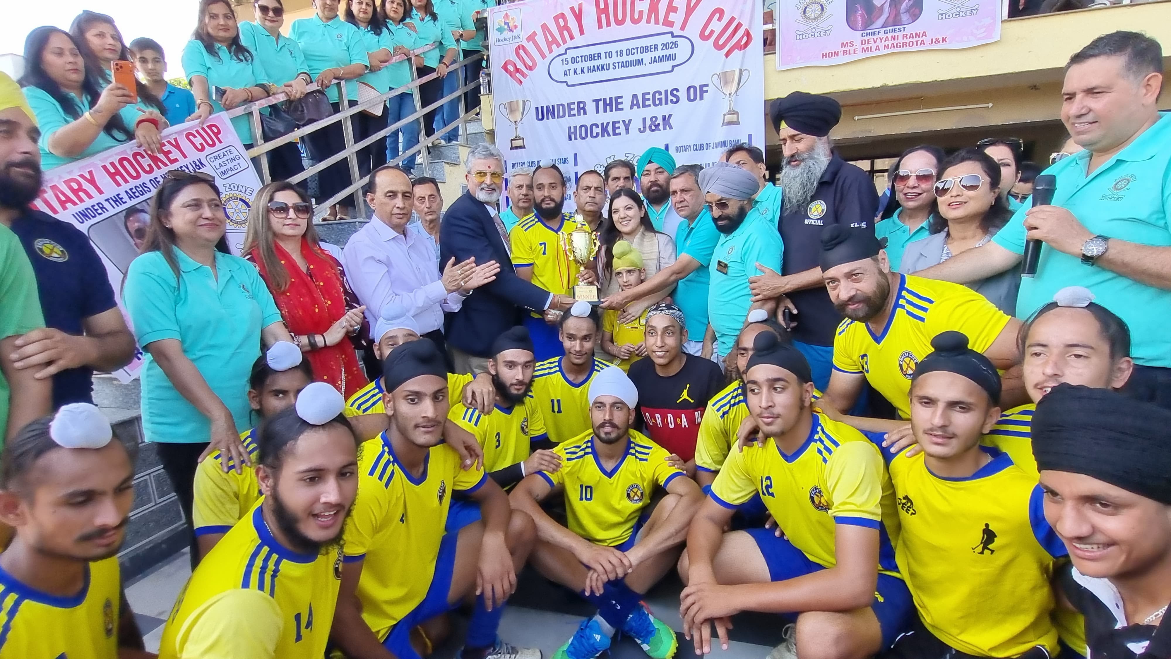 Rotary Premier Hockey League J&K Zone Concludes on High Note at K K Hakku Stadium, Jammu| JKatLive