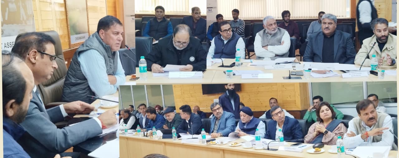 `MLA Nazir Gurezi Chairs Estimates Committee Meet in Srinagar, Reviews Power Scenario & RDSS Projects in J&K`