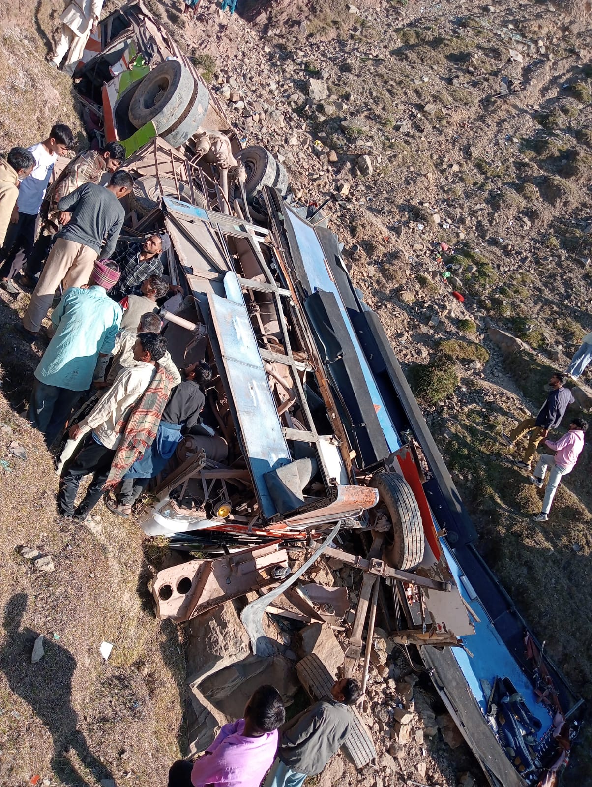 Udhampur Bus Accident UPDATE: 2 Dead, 10 Injured at SDH Ramnagar as Bus JK02AL 3477 Meets Accident at Gulli Gala Panchaud Basantgarh`