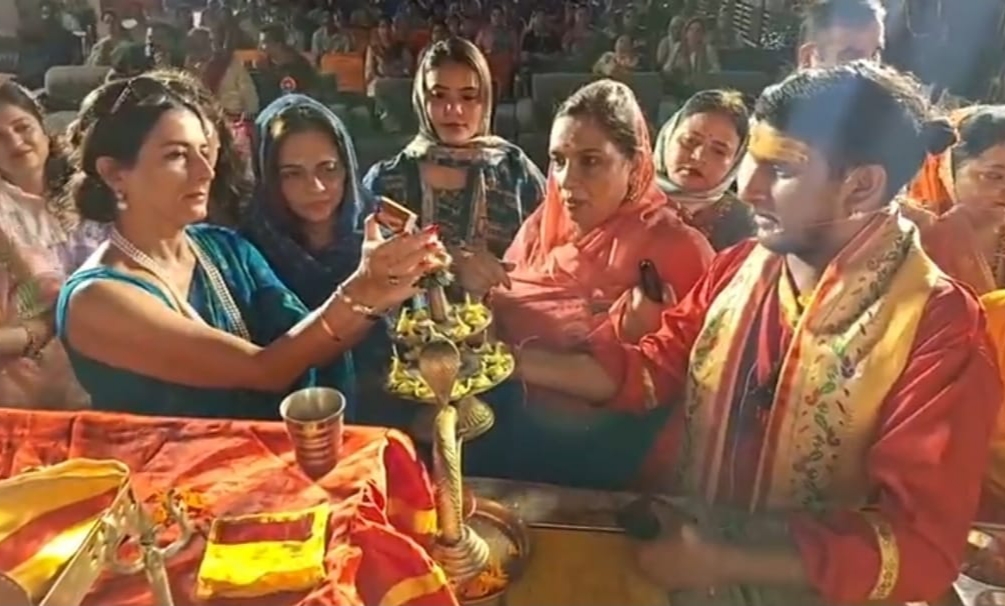 ' 32-Day Maha Aarti concludes  at Shri Raghunath Ji Temple'
